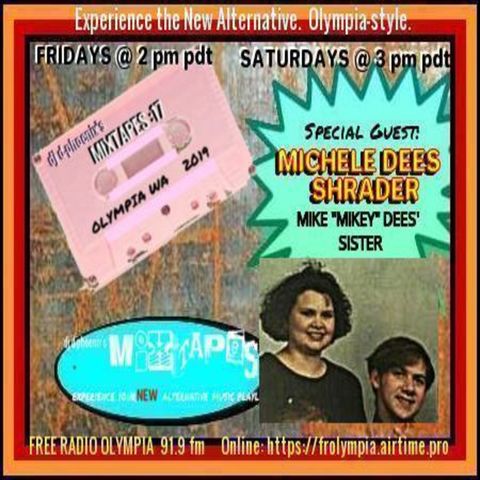 MiXTAPES:17 9.21.19 Saturday Edition w/ Special Guest MICHELE DEES SHRADER & AMIE X