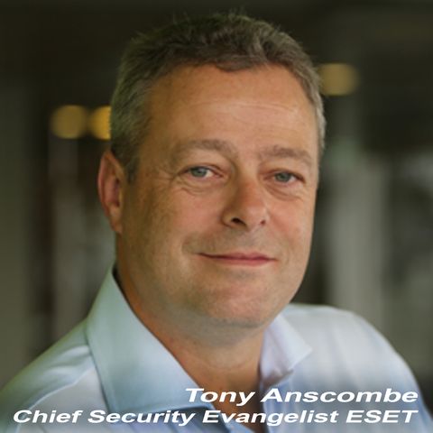 Tony Anscombe Chief Security Evangelist ESET on TechtalkRadio