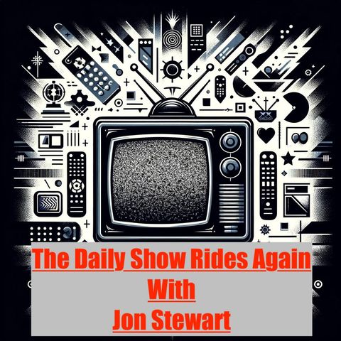 Jon Stewart laughs at Greene