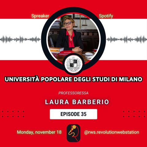 #35 - Professoressa Laura Barberio