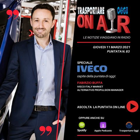 Puntata 83/2021 del 11 marzo - SPECIALE IVECO - Ospite: Fabrizio Buffa