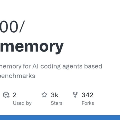 GitHub - rohitg00/agentmemory: #1 Persistent memory for AI coding agents based on real-world benchmarks