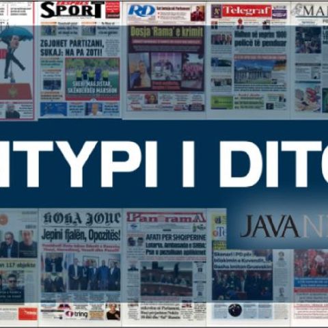 Shtypi DITES 29 Prill (Audio)