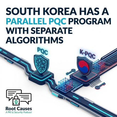 Root Causes 667: South Korea Has a Parallel PQC Program with Separate Algorithms