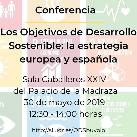 Conferencia Federico Buyolo - Objetivos de Desarrollo Sostenible y Agenda 2030