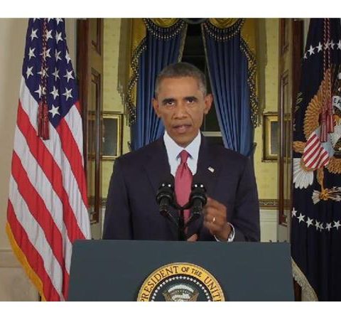 President Barack Obama  addresses the Nation on Destroying  ISIL/ISIS  Strategy