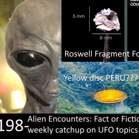 Live Chat with Paul; -198- Weekly UFO vid catch up + Alien Encounters Cases reviewed + UFO topics