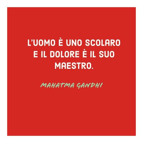 "Il dolore è il nostro maestro" diceva Gandhi. Ognuno di noi affronta sfide e pochi le considerano opportunità. Il nuovo podcast di Richard