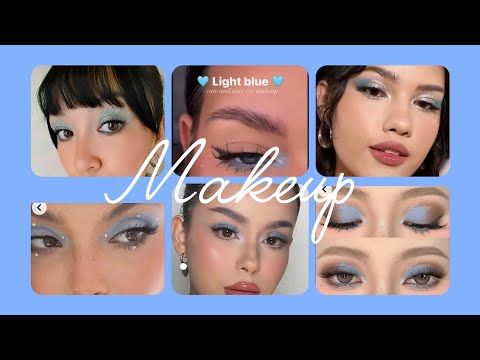 Makeup ligth blue 💙💙💙💙para ojos