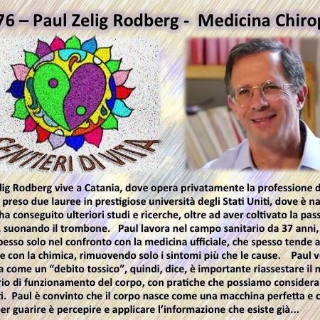 Ep.76 Paul Zelig Rodberg - La Medicina Chiropratica