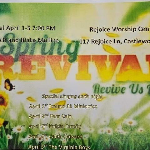 God has my future 1st night of revival
