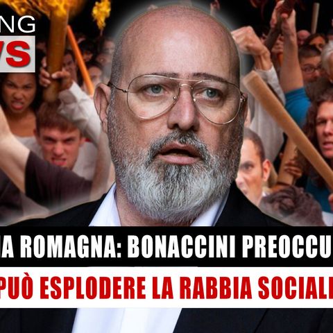 Emilia Romagna, Bonaccini Preoccupato: Può Esplodere La Rabbia Sociale! 