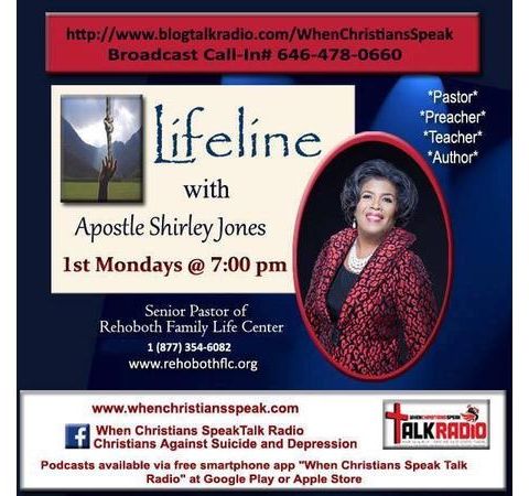 Lifeline with Apostle Shirley Jones : Stay The Course”.