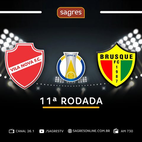 Série B 2022 #11 - Vila Nova 0x2 Brusque, com Paulo Massad