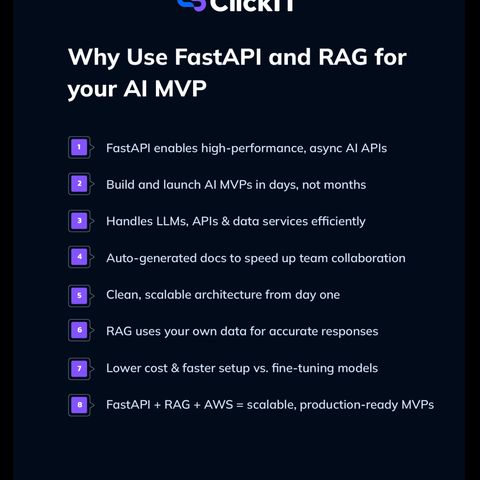 AI MVP Development with FastAPI and RAG