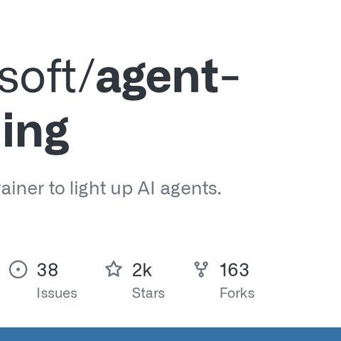 GitHub - microsoft/agent-lightning: The absolute trainer to light up AI agents.