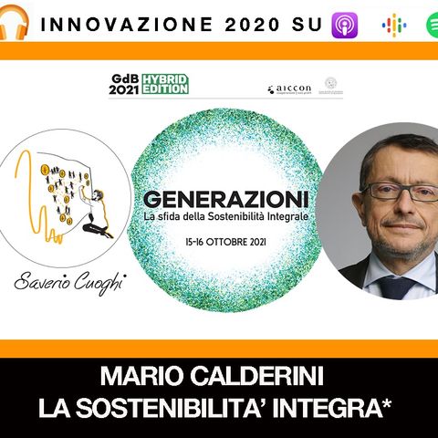 GDB21 | Mario Calderini | La sostenibilità integra*