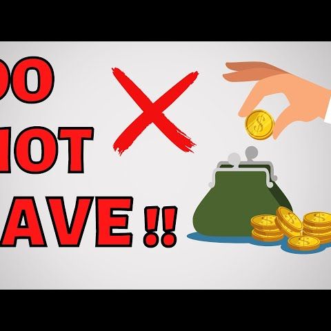 Saving Is Keeping You Poor _ Do This Instead
