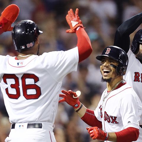 Boston Embracing First-Place Red Sox