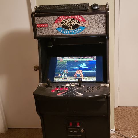 My old arcade machine still works!