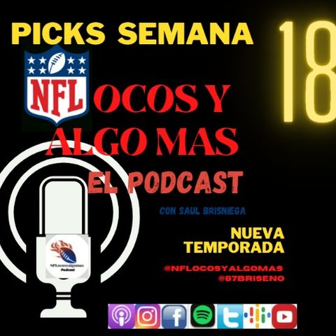 Picks para la semana 18 de la NFL