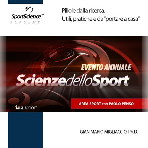 Area scientifica dello Sport con Paolo Penso