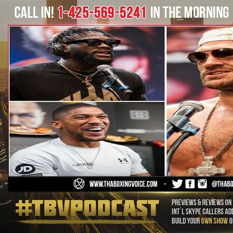 ☎️Tyson Fury Thinks Deontay Wilder KNOCKS OUT Unified King Anthony Joshua In One Round😱