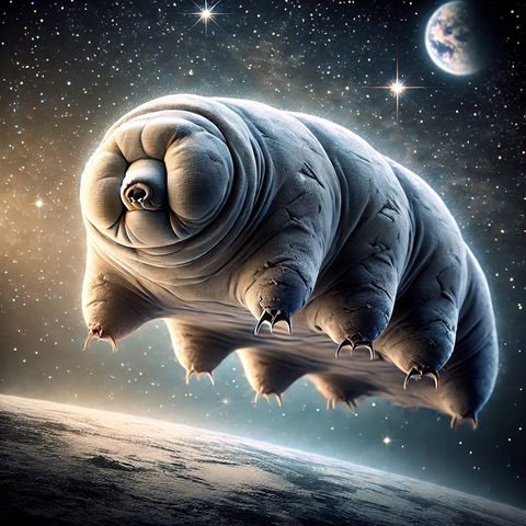 Could tiny tardigrades survive in space?