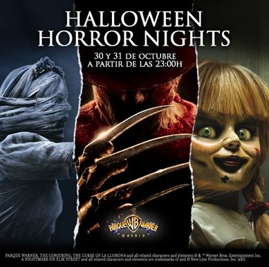 Parque Warner celebra las ‘Halloween Horror Nights’ y puedes ganar dos entradas