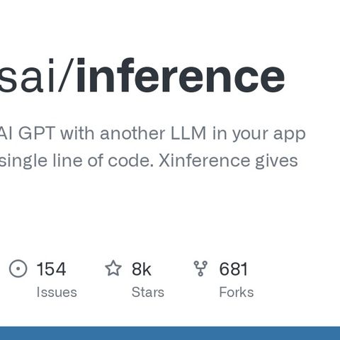 GitHub - xorbitsai/inference: Replace OpenAI GPT with another LLM in ...