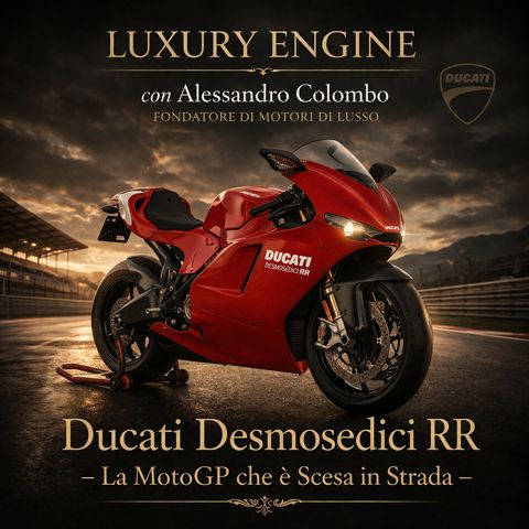Ducati Desmo 16 RR - La moto GP che è scesa in Strada