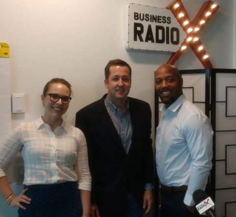 Eddie Davis with FINSYNC, Kristin Pugh with FPA of Georgia and J.R. McNair with The Velocity Company