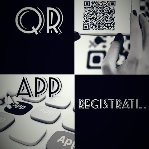 QR, APP, Registrati!