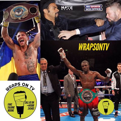 Wraps On TV special featuring Ohara Davies. Lomachenko v Walters review
