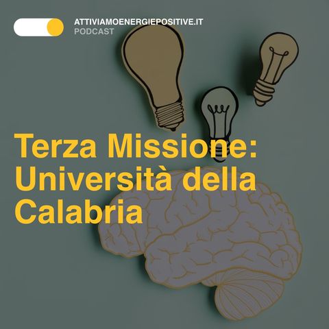 Terza Missione: Università della Calabria