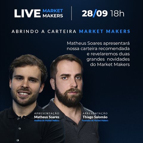 Live 02 | Abrindo a Carteira Market Makers