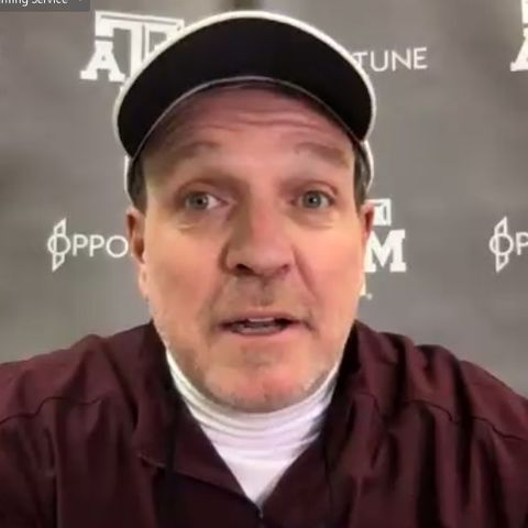 Texas A&M head coach Jimbo Fisher