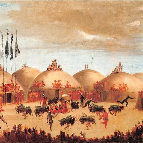 George Catlin and the Mandan, Part V - Oh-Kee-Pa Ceremony
