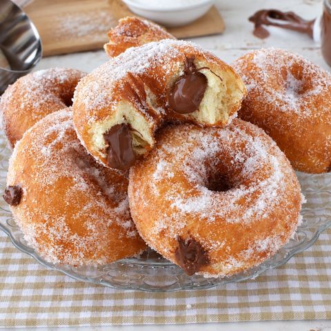 Ciambelle alla Nutella
