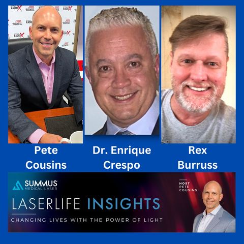 A Story of Healing with Laser Therapy, with Dr. Enrique Crespo, Marietta Chiropractic, and Rex Burruss, Rex Burruss Design