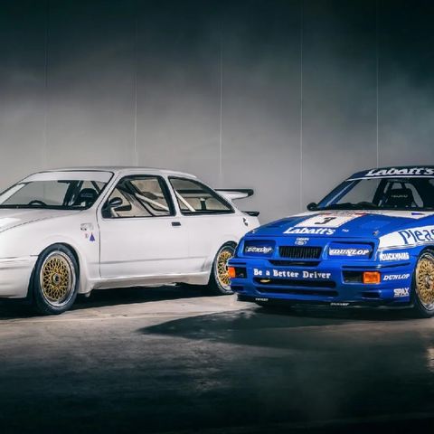 El Ford Sierra RS500 del BTCC ha vuelto