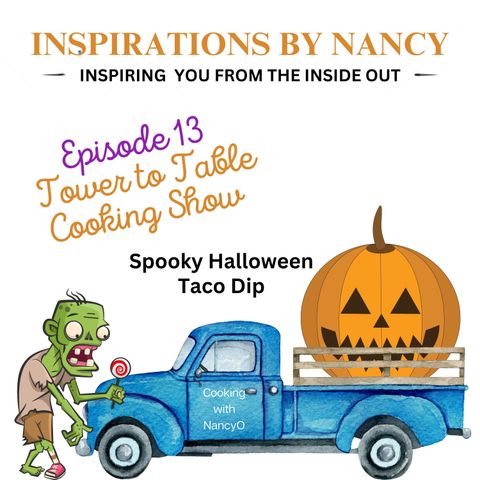 Cooking with Nancy O: Spooky Halloween Taco Dip | Easy and Delicious!