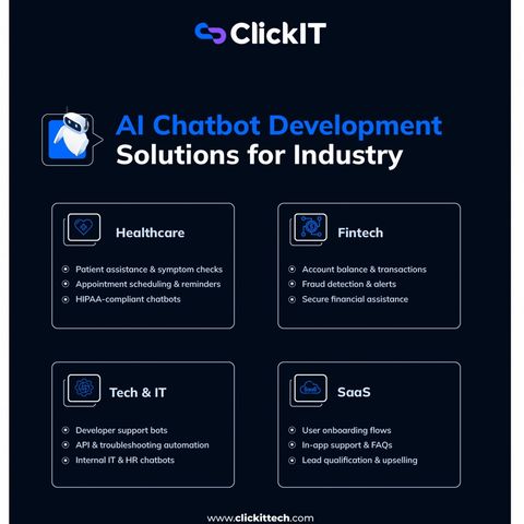 AI Chatbot Development Services for Every Industry