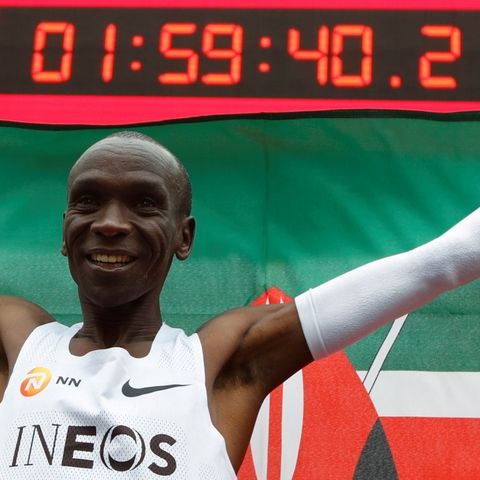 Why is Eliud Kipchoge's sub 2 hour marathon not in the record books?