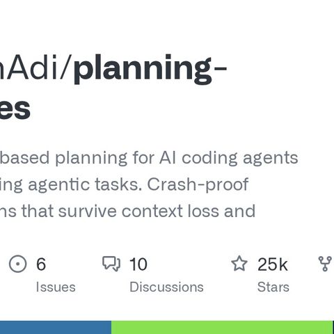 GitHub - OthmanAdi/planning-with-files: Persistent file-based planning for AI coding agents and long-running agentic tasks. Crash-proof mark