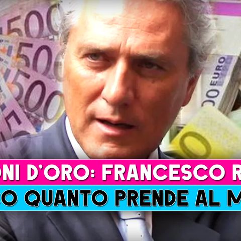 Pensioni D'Oro: Ecco Quanto Prende Al Mese Francesco Rutelli!