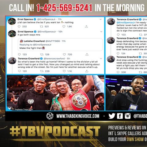 ☎️Terence Crawford vs Errol Spence Jr.,🔥 Crawford Setting Record Straight❗️ Who’s Ducking Who❓