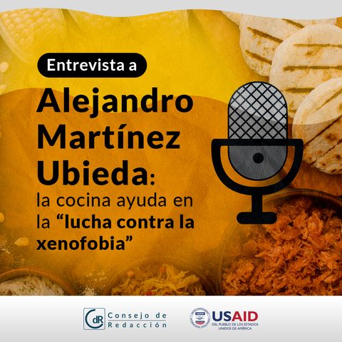 Entrevista a Alejandro Martínez Ubieda: la cocina ayuda en la “lucha contra la xenofobia”
