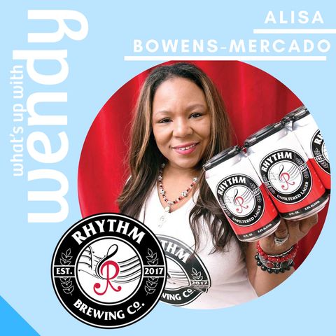 Alisa Bowens-Mercado, Founder, CEO, and Brew-master of Rhythm Brewing Co.