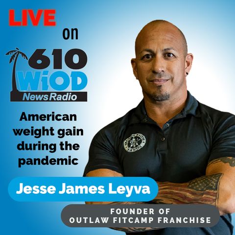 Concerning American weight gain, and sedentary life during the pandemic || 610 WIOD Miami, Florida || 4/13/21